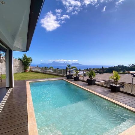 Villa Tiki Wonderfull Sea View Punaauia  Eksteriør billede