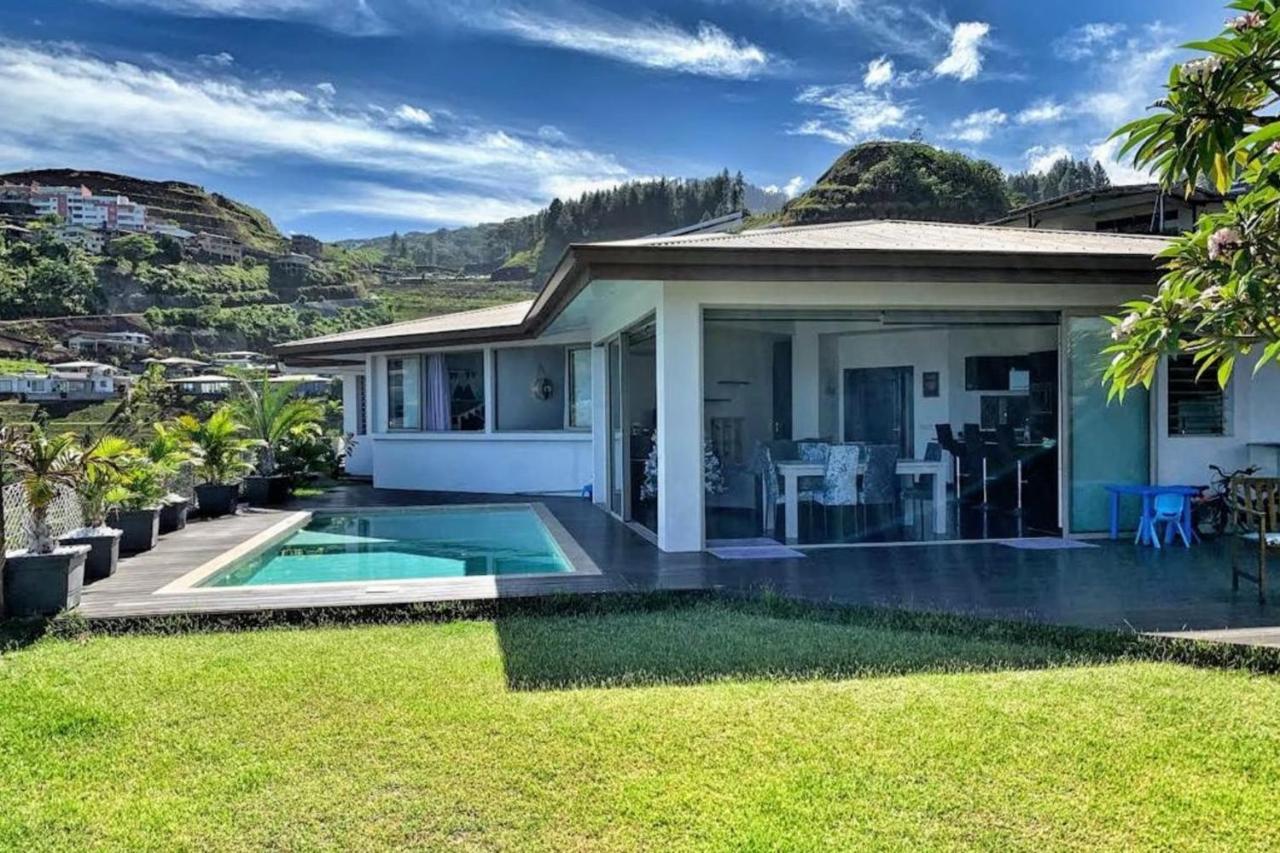 Villa Tiki Wonderfull Sea View Punaauia  Eksteriør billede