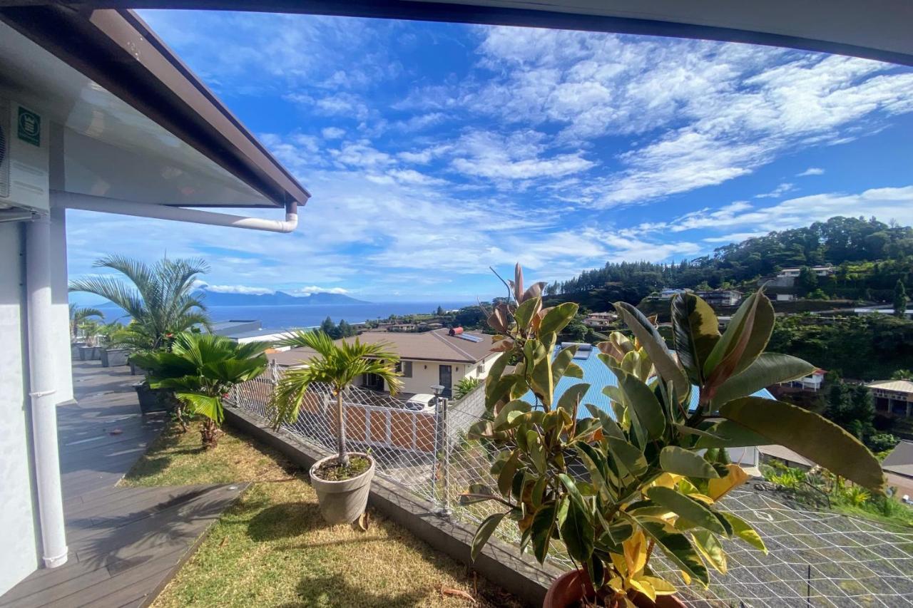 Villa Tiki Wonderfull Sea View Punaauia  Eksteriør billede
